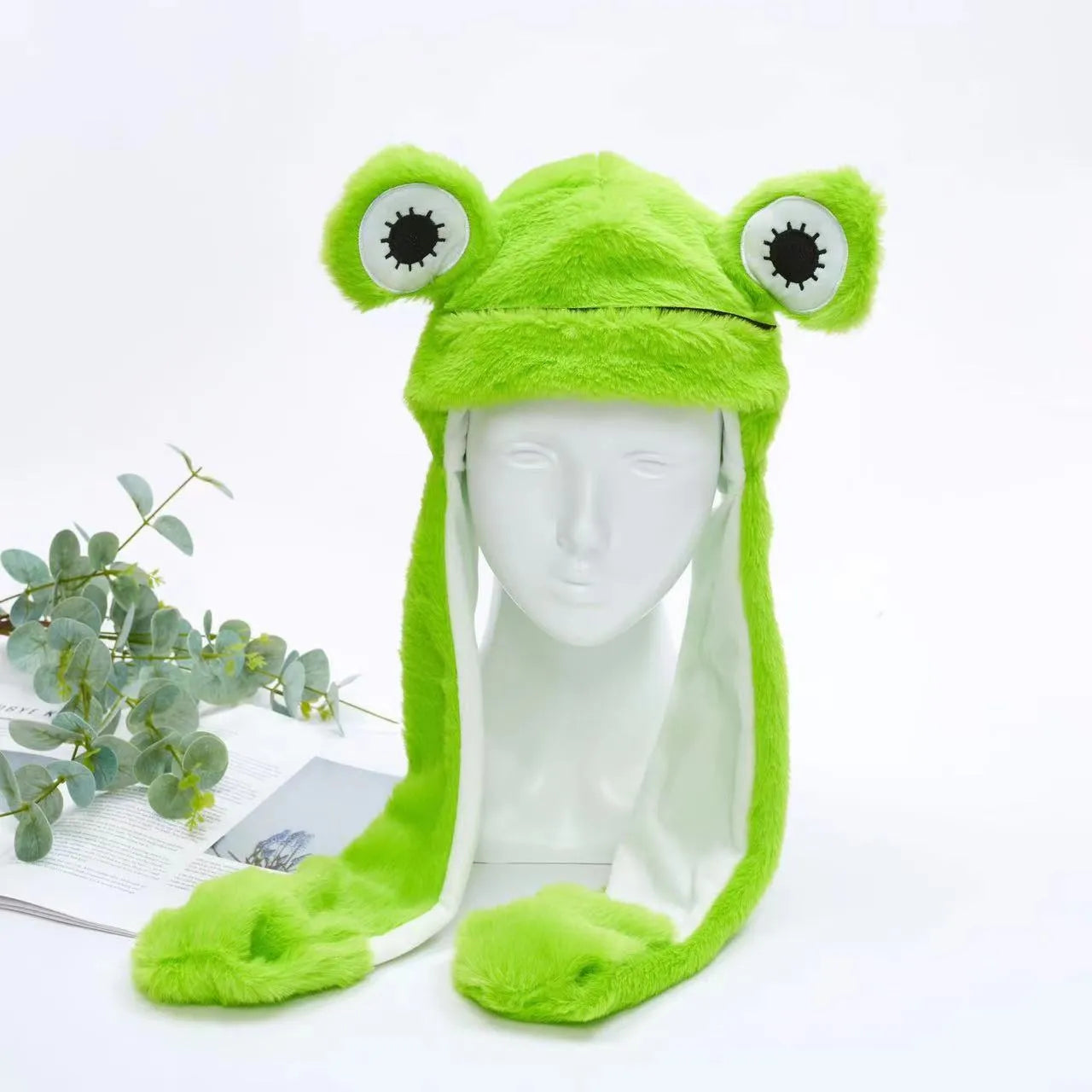 Funny hat with wobbly ears