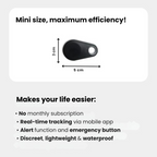 KidiSafe GPS-Tracker für Kinder mit Live-Standort und SOS, wasserdicht