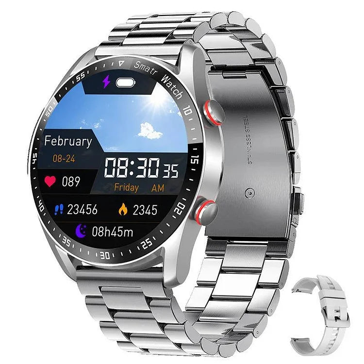 NexPulse Pro NFC Smartwatch With 1.45-Inch Display For Wellness Tracking