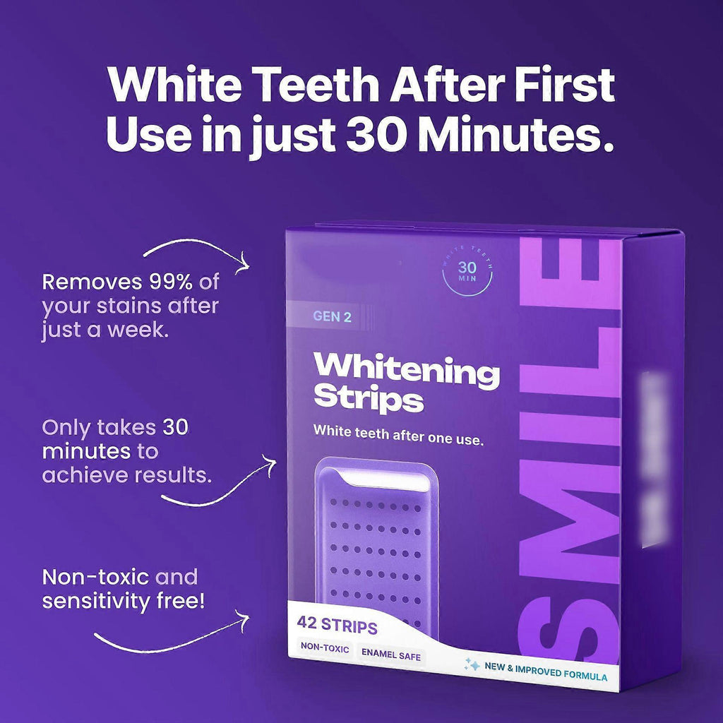V34 Teeth Whitening Strips