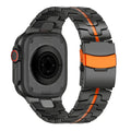 Tali Titanium Aurex Ringan Gred Dua Titanium Tahan Lama Serasi Dengan Apple Watch