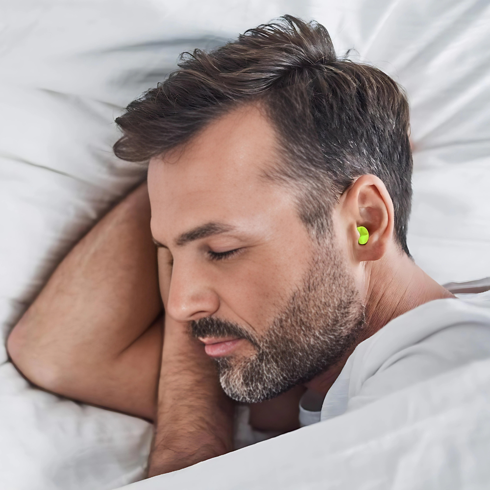 TruCalm Sleep Earplugs For Noise Reduction, Hypoallergenic, Soft Silicone