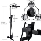 Nyra Dual Mixer Shower System With Handheld Rain Spray
