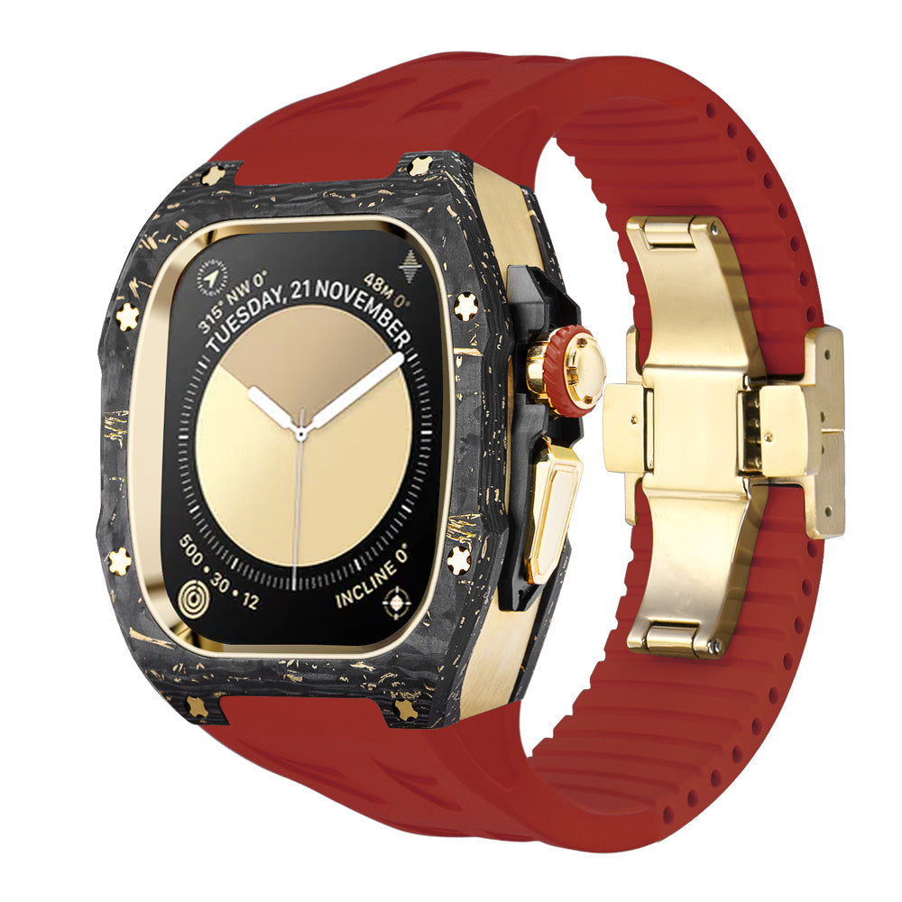 Novex Karbonfibersett for Apple Watch Ultra Retrofit-etui