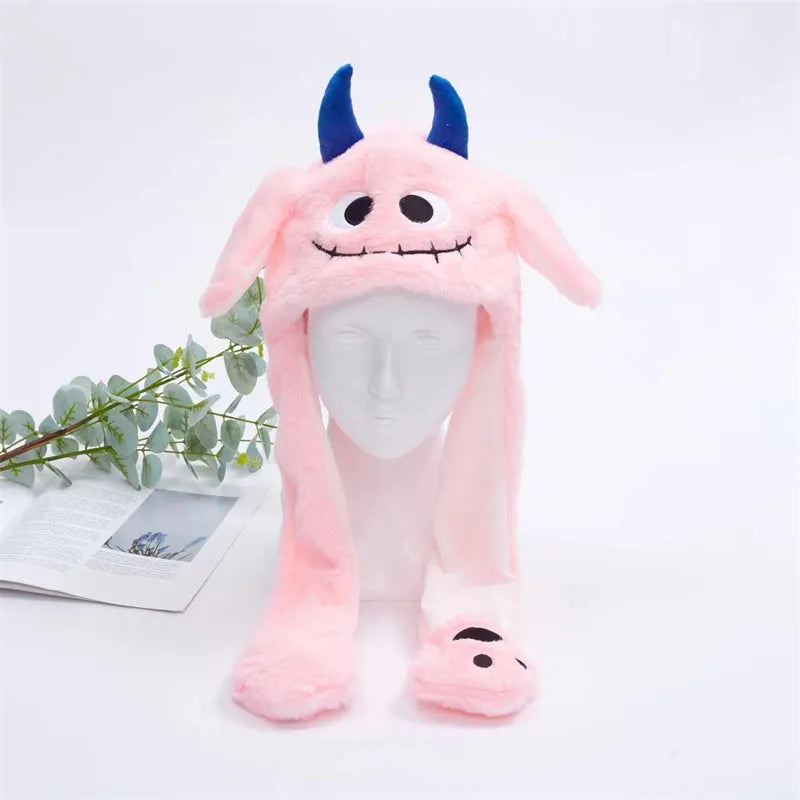 Funny hat with wobbly ears