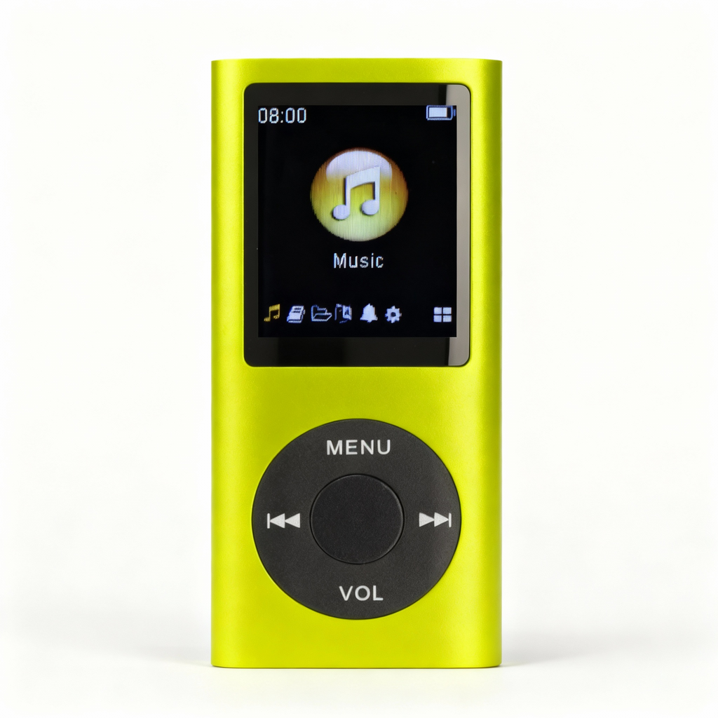 复古音乐播放器 – 经典设计紧凑型64GB MP3播放器