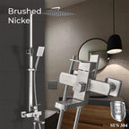 Nyra Dual Mixer Shower System With Handheld Rain Spray
