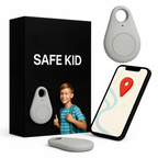 KidiSafe GPS-Tracker für Kinder mit Live-Standort und SOS, wasserdicht