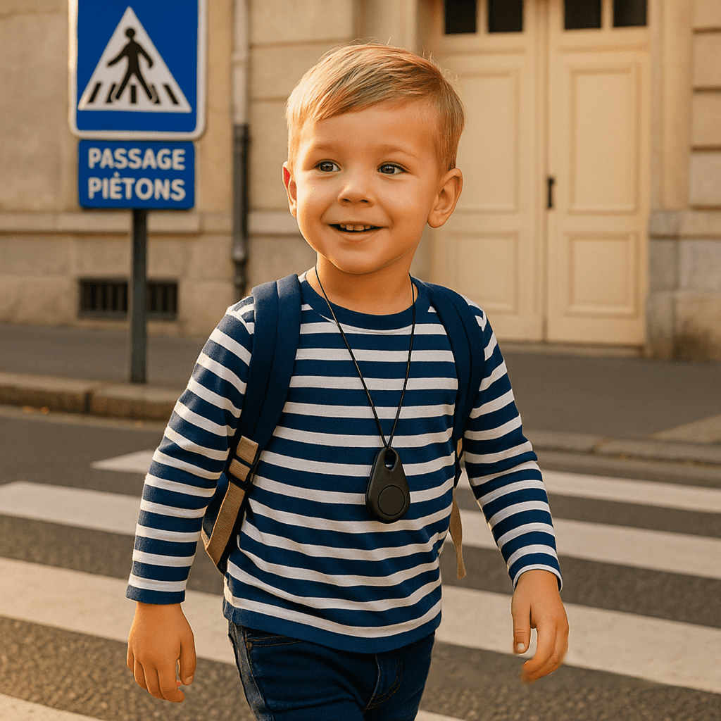 KidiSafe GPS Locator For Kids With Live Location And SOS Waterproof