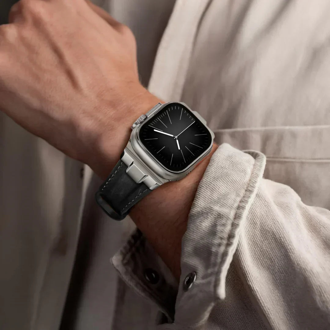 Official Wayfarer Leather Strap For Apple Watch Band