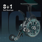 Piscifun ICX Carbon Reel For Ice Fishing Featuring Magnetic Drop And Structure Upgrade