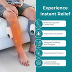 AeroAura Leg Massager With Circulation Support And Soft Heat