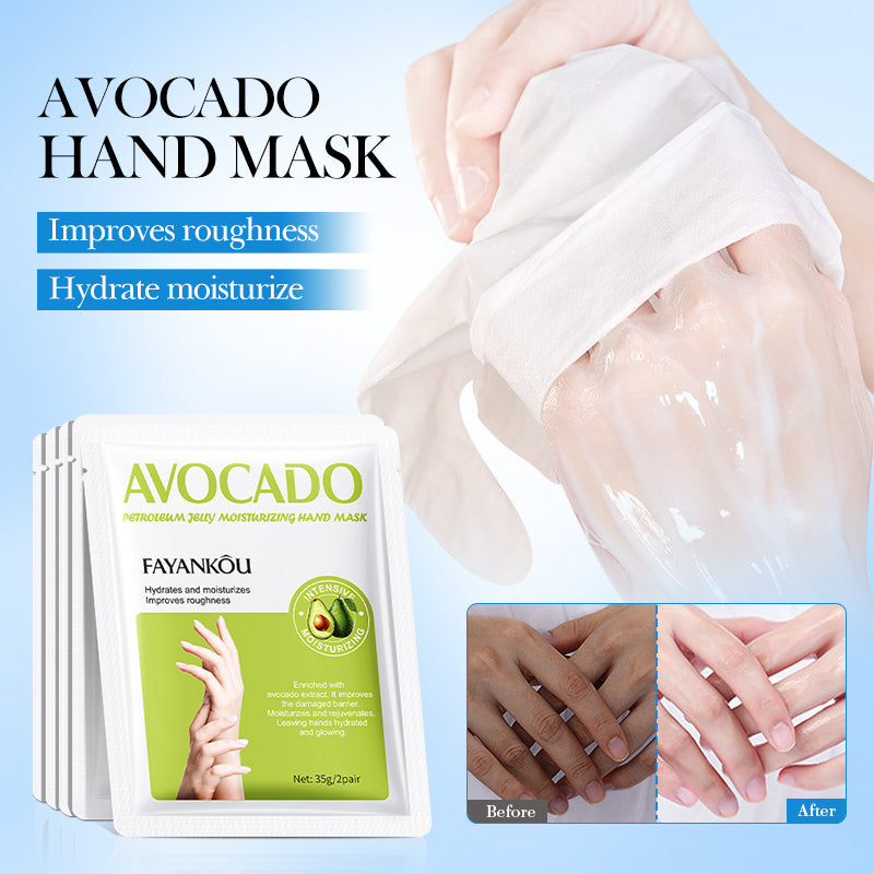 Nourishing Hand Mask – 12 Pairs | Intensive Hydration with Niacinamide & Botanical Extracts