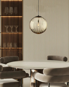VeraLux Amber Glass Light With Subtle Vintage Glow For Any Ceiling