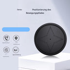 PulseTrack GPS-tracker i realtid til kæledyr og køretøjer, kompakt magnetisk design