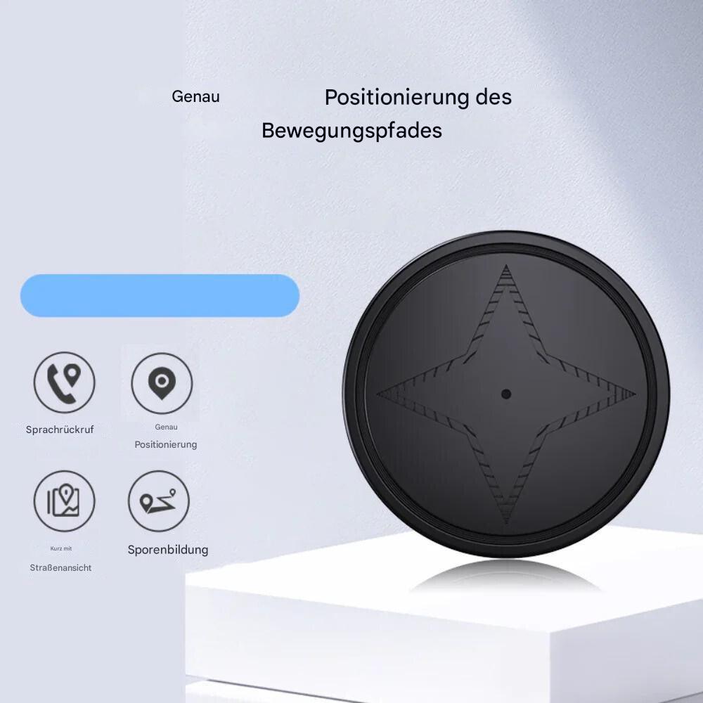 PulseTrack GPS-tracker i realtid til kæledyr og køretøjer, kompakt magnetisk design