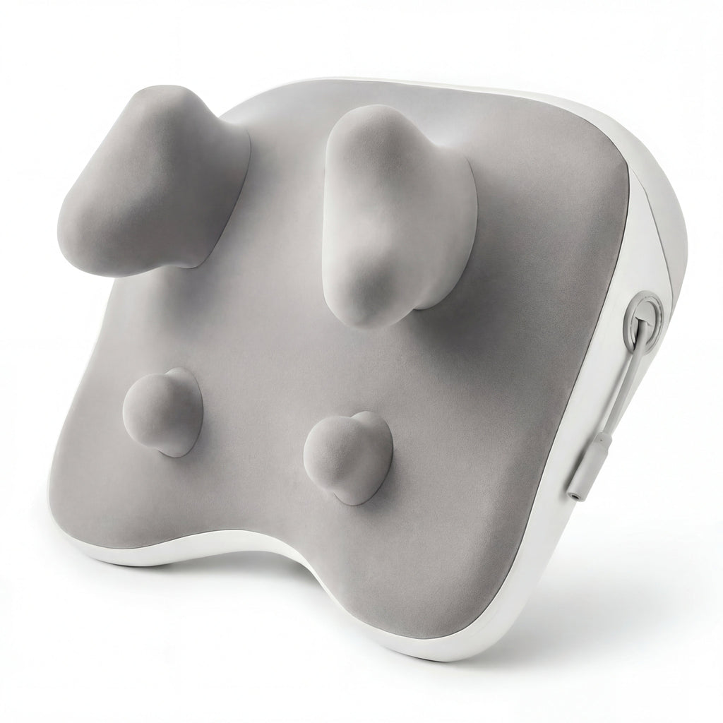 Heat Massage Pillow For Neck Tension And Shoulder Relief