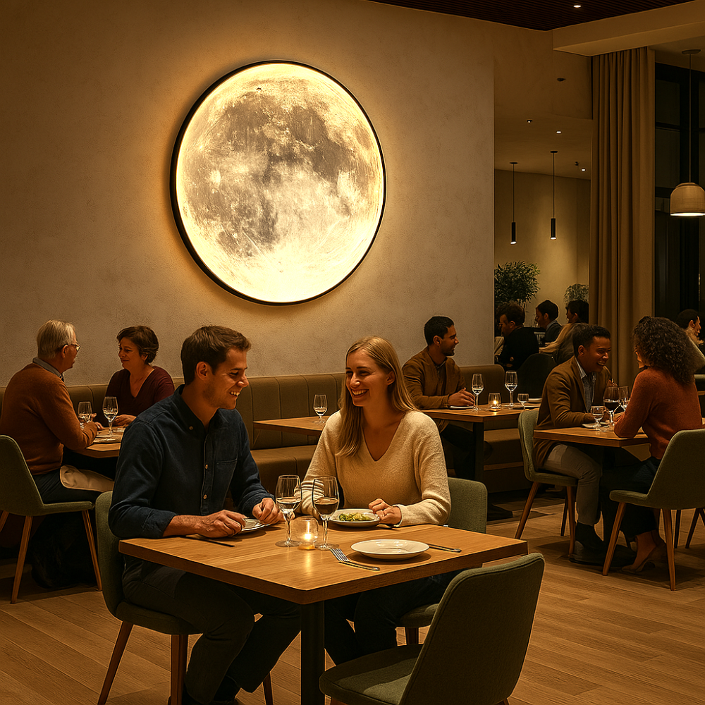 Noctara Moon Atmosphere Lamp Dimmable Ambient Lighting For Living Room And Bedroom