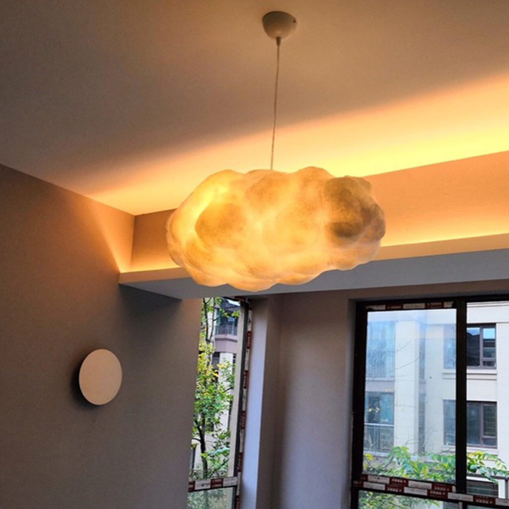 מנורת תלייה LED AstraLumen Cloud לעיצוב פנים מודרני