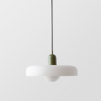 Bauhaus Aurelo Colored Glass Pendant Light For Dining Rooms