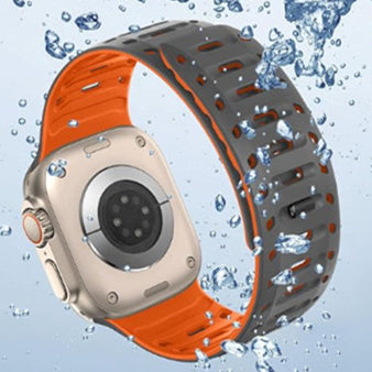 Apple Watch 硅胶表带，全天舒适，日常佩戴