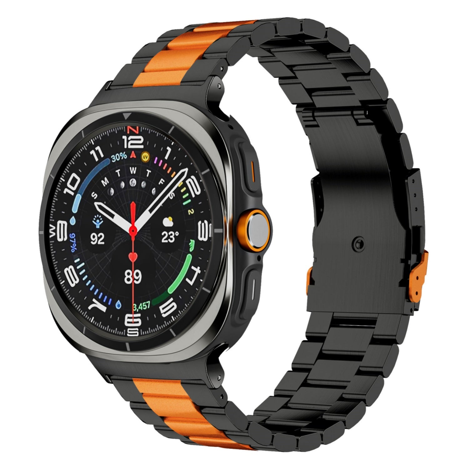 Aurex Titanium Executive-armband för Samsung Galaxy Watch Ultra