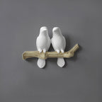 Liora Birds On Branch Resin Wall Coat Hook Decor Accent