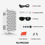 RLPRO Nine Wave Red Light Panel For Skin Health At Home