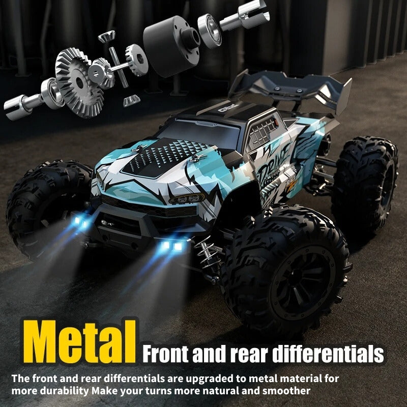 StormRift 1:16 Skala Lori Kawalan Jauh 4WD Off-Road Dengan LED