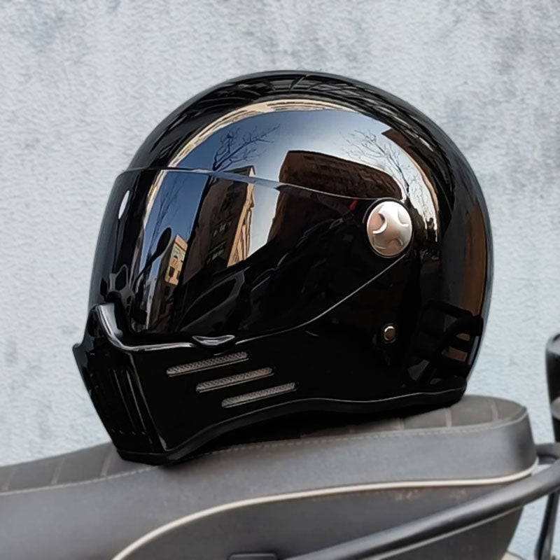 Casca moto integrală NovaRide cu vizieră închisă, certificată DOT și ECE