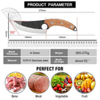Huusk Knife Handcrafted Kitchen Knife With Premium Control For Home Cooks