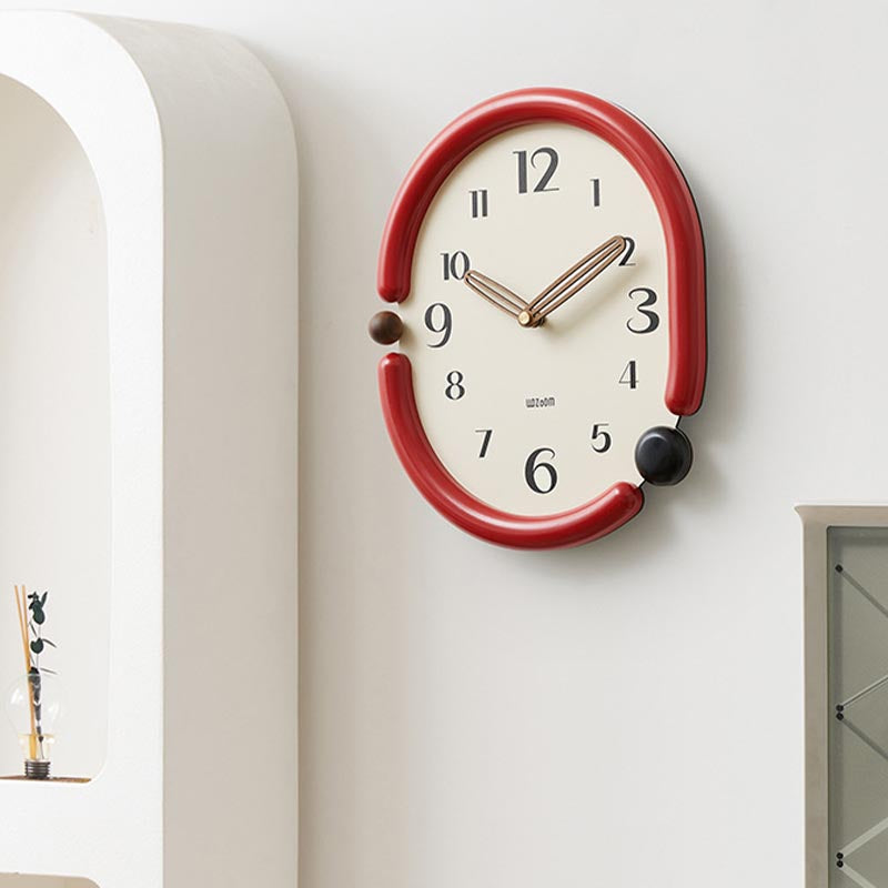 NovaTwist Modern Wall Clock For Contemporary Interiors