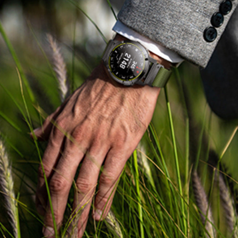 Brățară tactică din nailon Rivaro pentru seria Garmin Fenix 5, 5X Plus, 6X, 6 Pro, 7, 7X, 8