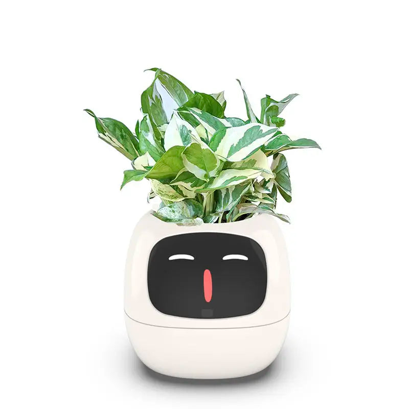 AI Powered Smart Planter With Seven Sensors For Living Room Plant Care