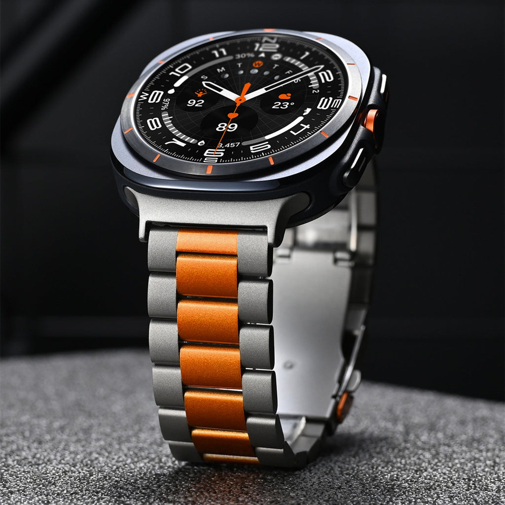 Aurex 钛合金商务表带 适用于三星 Galaxy Watch Ultra