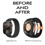 NovaCarb S10 Carbon Fiber And Titanium Apple Watch Retrofit Kit