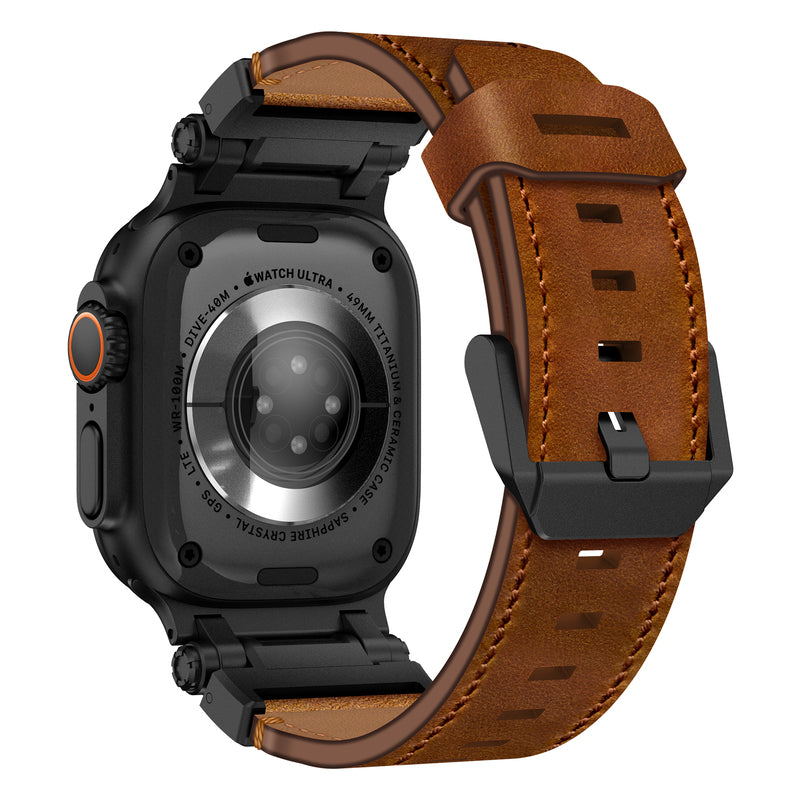 Skórzany pasek Nomad w wykończeniu Crazy Horse do Apple Watch