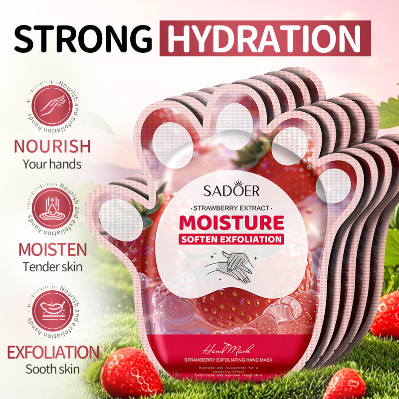 Nourishing Hand Mask – 12 Pairs | Intensive Hydration with Niacinamide & Botanical Extracts