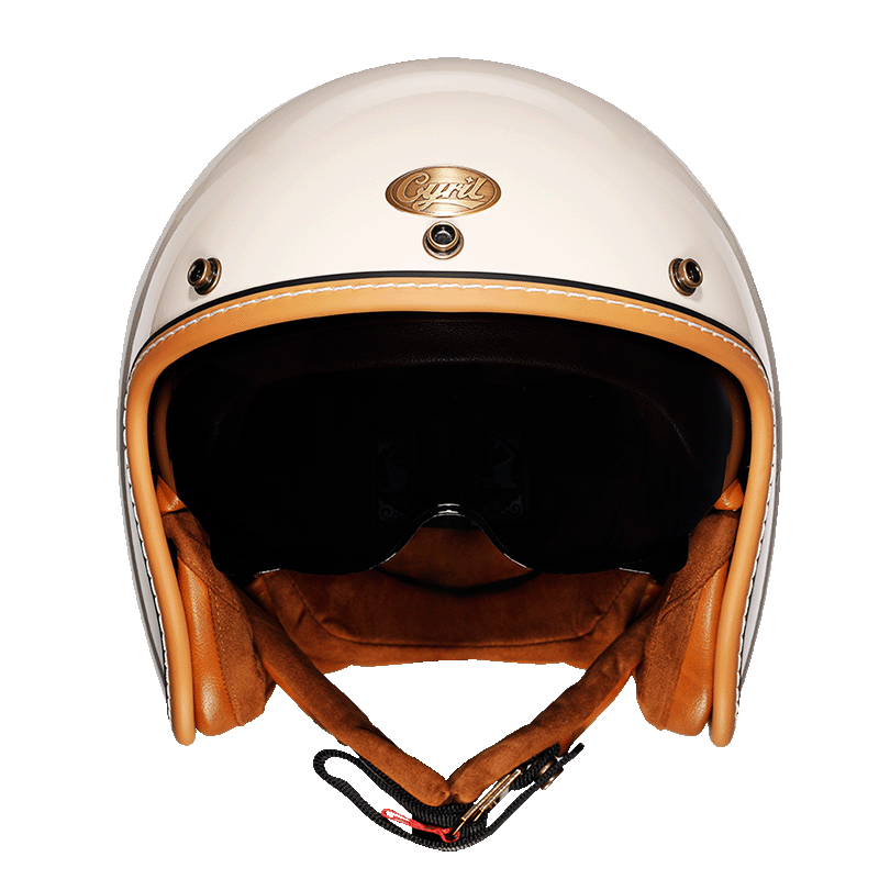 JetLite KA2 Retro åbent hjelm med fjerlet konstruktion
