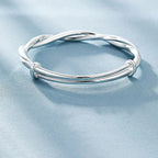 Braided Sterling Silver Bracelet From Timeless Elara For Women