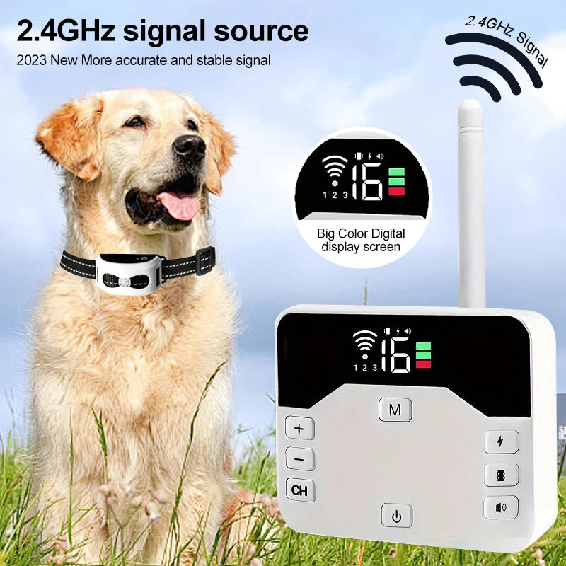 LumaGuard Training Collar Included In A Wireless Boundary System With Two Modes