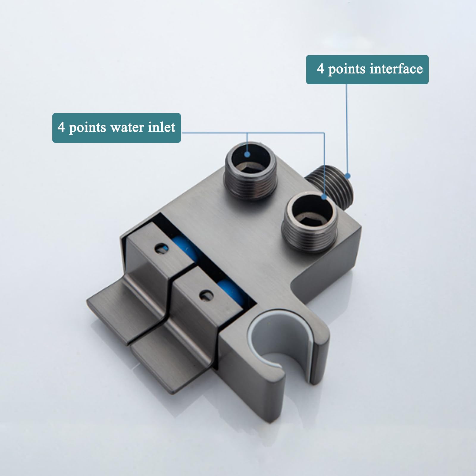 AquaKey Pulverizador de Bidé Manual Ajustável com Controlo Estilo Piano para Sanita