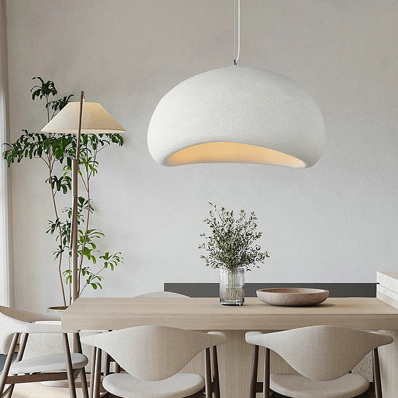 NimbleGlow justerbar LED-pendellampa i Wabi Sabi-stil