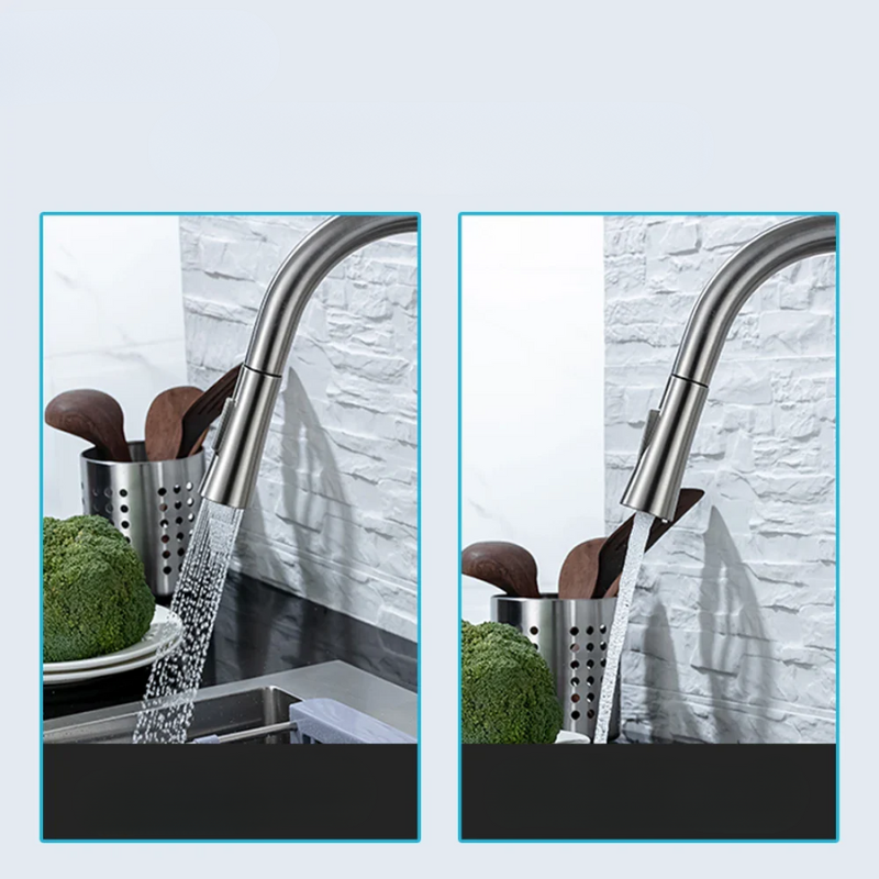 FluxMix Smart Sensor Touchless Kitchen Faucet For Modern Kitchens
