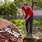 ThriveGard rikkaruohojen poistotyökalu teräshampailla ja ergonomisella kahvalla