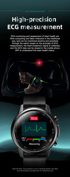 AstraGlide Pro Wellness Smartwatch con Monitoraggio Continuo