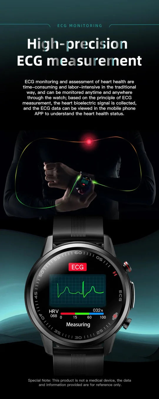 AstraGlide Pro Wellness Smartwatch con Monitoraggio Continuo