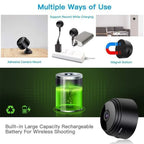 Nextri 1080P Wireless Camera With Magnetic Feature For Home Office Use