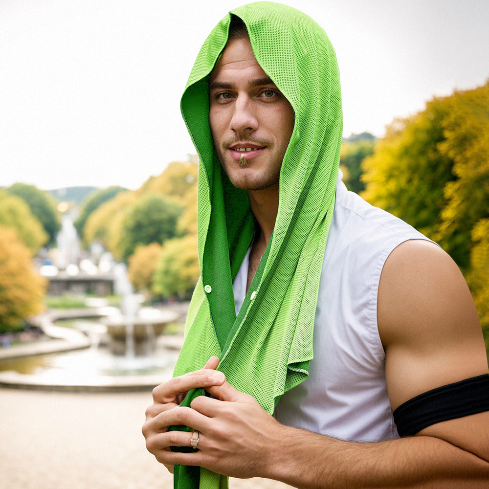 ChillWrap Cooling Towel For Sports And Travel, Instant Cooling For Gym And Outdoors