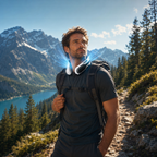 AeroRide Bladeless Neck Fan Rechargeable For Outdoor Sports